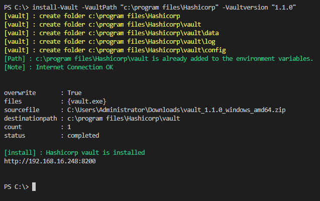 Hashicorp Vault On Windows With Powershell D2C IT
